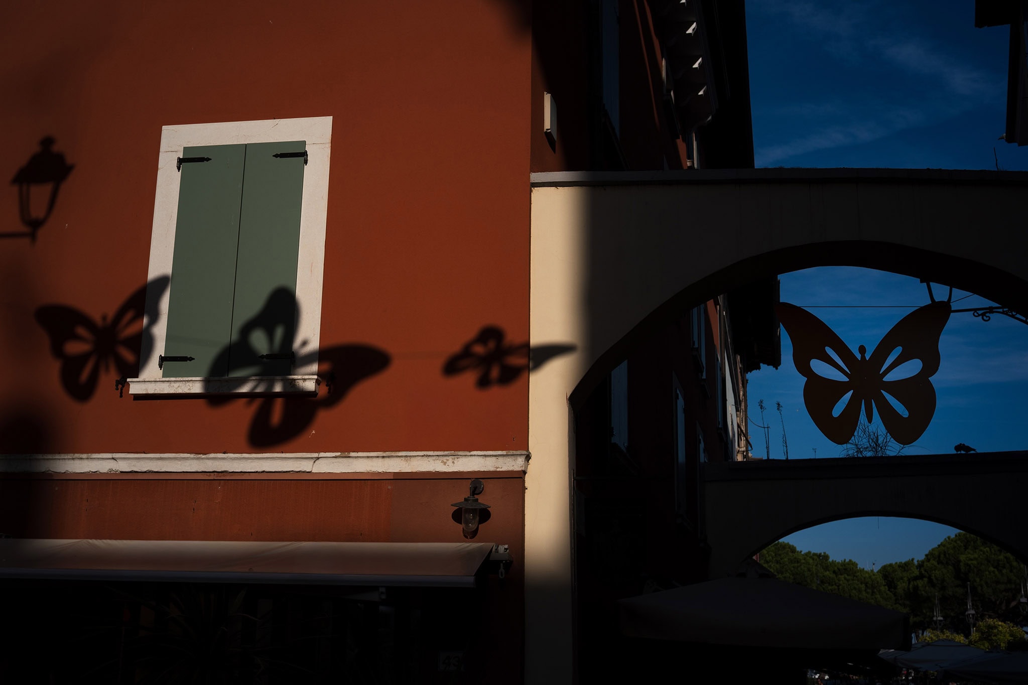 zabawa cieniem w fotografii