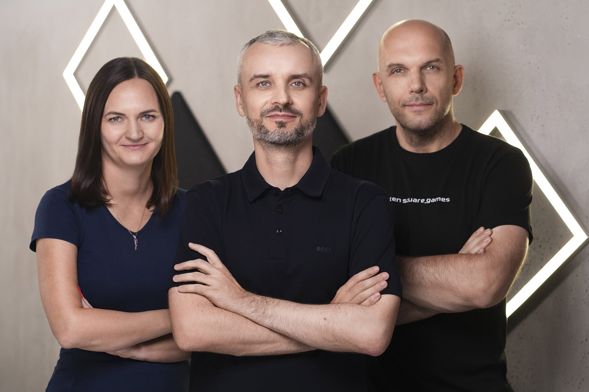 sesja zdjęciowa zarządu firmy z branży gamingowej